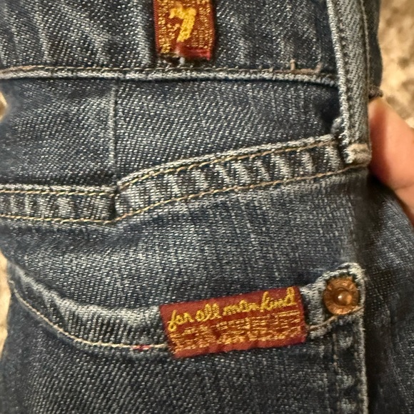 7 For All Mankind Bootcut Jeans Women Size 29 - Picture 6 of 8